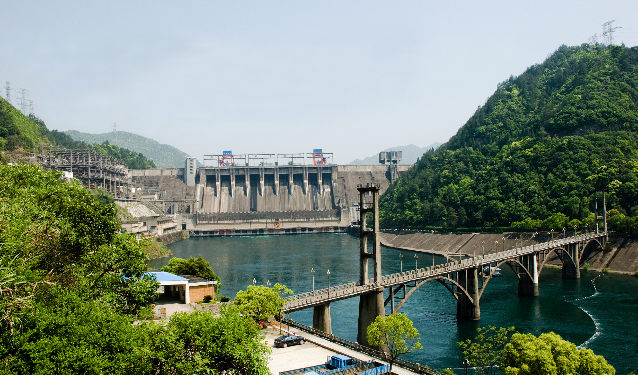 建德新安江水电站图片